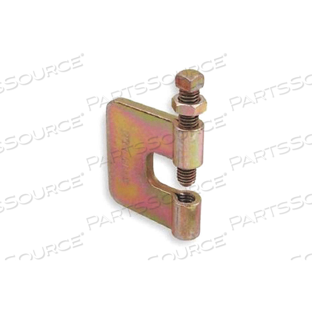 CHANNEL BEAM C-CLAMP, 13/16 IN TO 3 1/4 IN STRUT CHANNELS, 3/8 IN CONDUIT TRADE SIZE, STEEL by Approved Vendor CHANNEL BEAM C-CLAMP, 13/16 IN TO 3 1/4 IN STRUT CHANNELS, 3/8 IN CONDUIT TRADE SIZE, STEEL by Approved Vendor