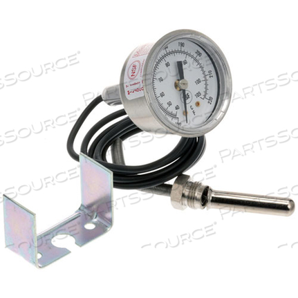 THERMOMETER 2", 100-220F, U-CLAMP THERMOMETER 2", 100-220F, U-CLAMP