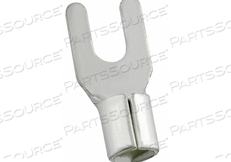 FORK TERMINAL STD #6 STUD BARE PK50 by Power First FORK TERMINAL STD #6 STUD BARE PK50 by Power First