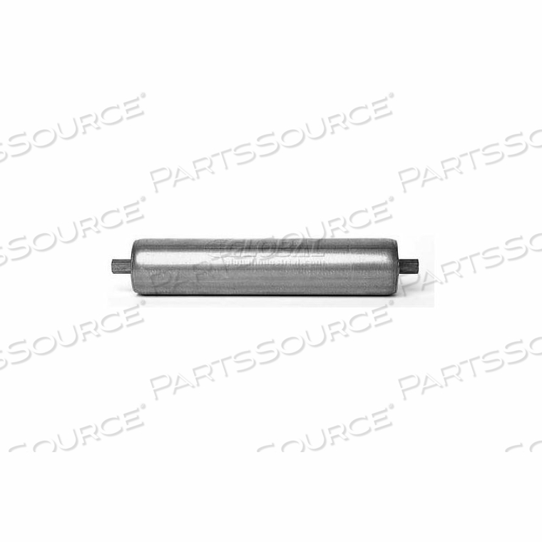 MRS 1.9IN DIA SILVER GALVANIZED STEEL REPLACEMENT ROLLER FOR 36IN W ROLLER CONVEYORS 