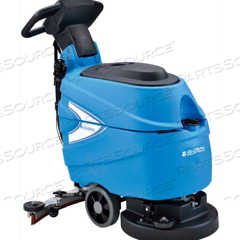 AUTO WALK-BEHIND FLOOR SCRUBBER 17" CLEANING PATH, TWO 80 AMP BATTERIES by Approved Vendor