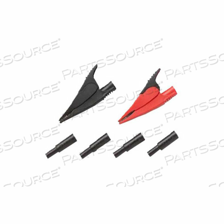 ALLIGATOR CLIPS & ADAPTORS FOR FTP-1 OR FTPL-1 by Fluke Electronics Corp (Industrial Div.)