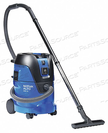 SHOP VACUUM 6.6 GAL. PLASTIC 127 CFM by Nilfisk, Inc.