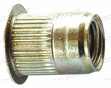 RIVET NUT KNURLED STEEL ZINC YELLOW PK25 by AVK RIVET NUT KNURLED STEEL ZINC YELLOW PK25 by AVK