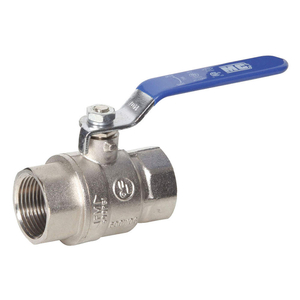 BRASS BALL VALVE PLATED 3/4 FPT 600 CWP by Midwest Control