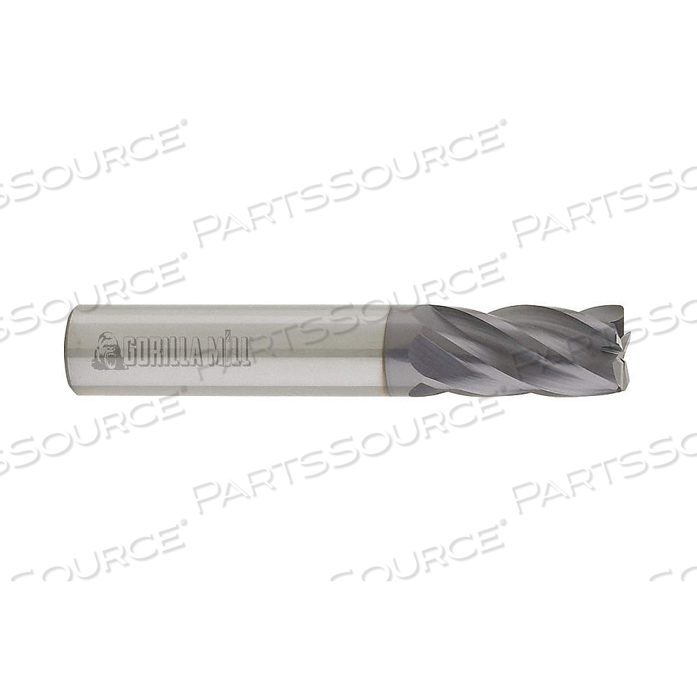 CORNER RADIUS END MILL, 0.09 IN, RIGHT HAND, CENTER CUTTING, CORNER RADIUS END MILL, GMX-35, 5/8 IN by Approved Vendor CORNER RADIUS END MILL, 0.09 IN, RIGHT HAND, CENTER CUTTING, CORNER RADIUS END MILL, GMX-35, 5/8 IN by Approved Vendor