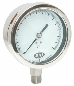 D7959 PRESSURE GAUGE 0 TO 100 PSI 4-1/2IN by Duro