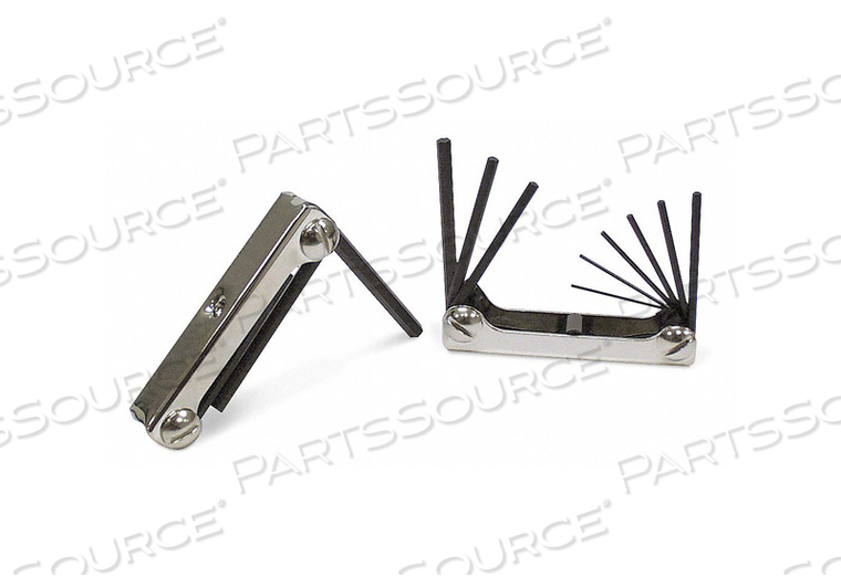 4YR73 Westward HEX KEY SET 16 PIECES PartsSource PartsSource