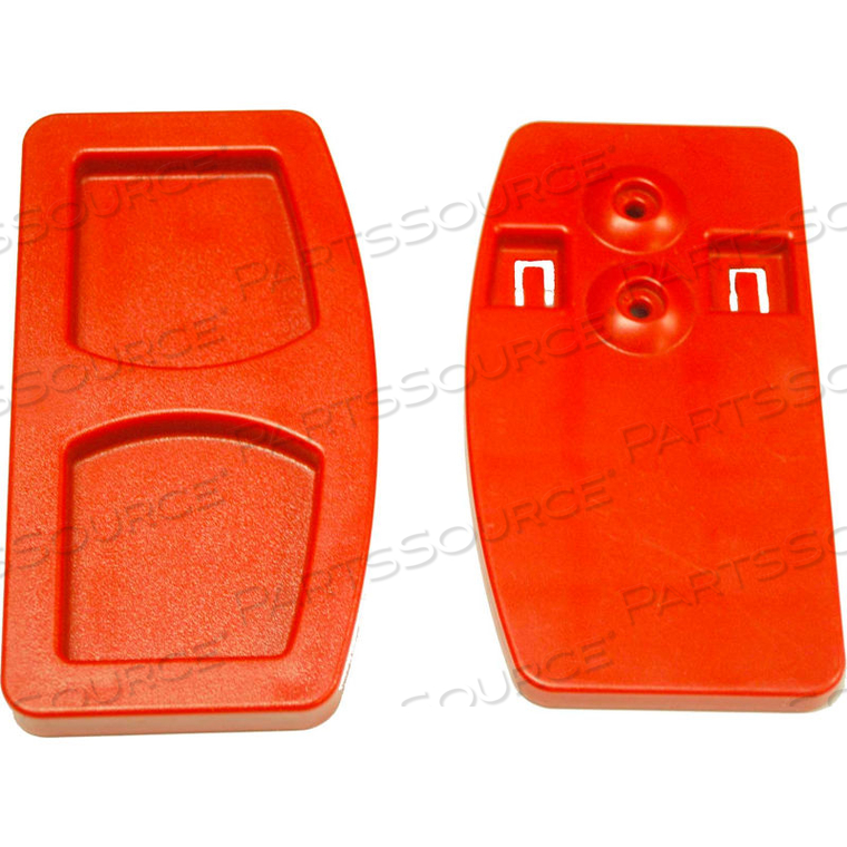 DOOR LATCH FOR MEGA BRUTE WASTE COLLECTOR, RED by Rubbermaid Medical Division