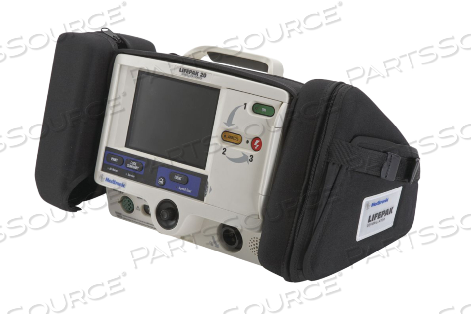 SIDE CARRYING BAG WITH SET OF RIGHT AND LEFT POUCHES by Physio-Control