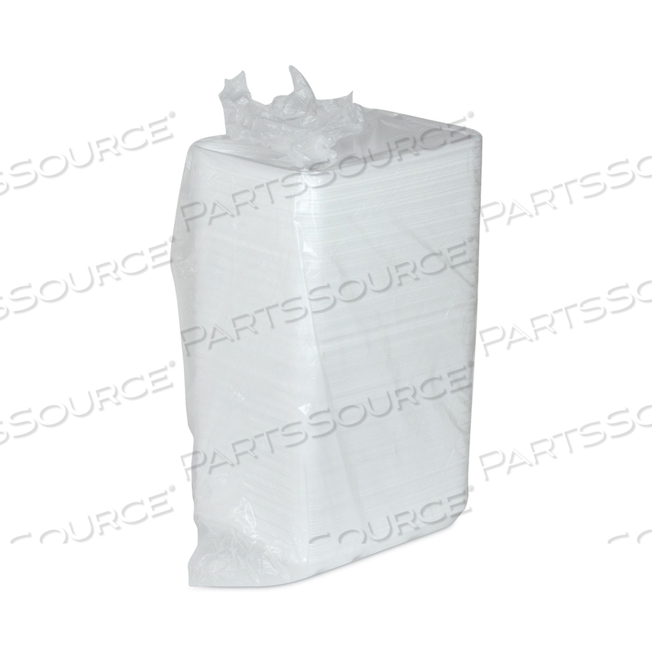 FOAM SCHOOL TRAYS, 6-COMPARTMENT, 8.5 X 11.5 X 1.25, WHITE by Pactiv