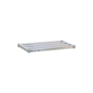 ALUMINUM ADJUSTABLE HEAVY DUTY SHELF, 20"W X 48"L by New Age Industries