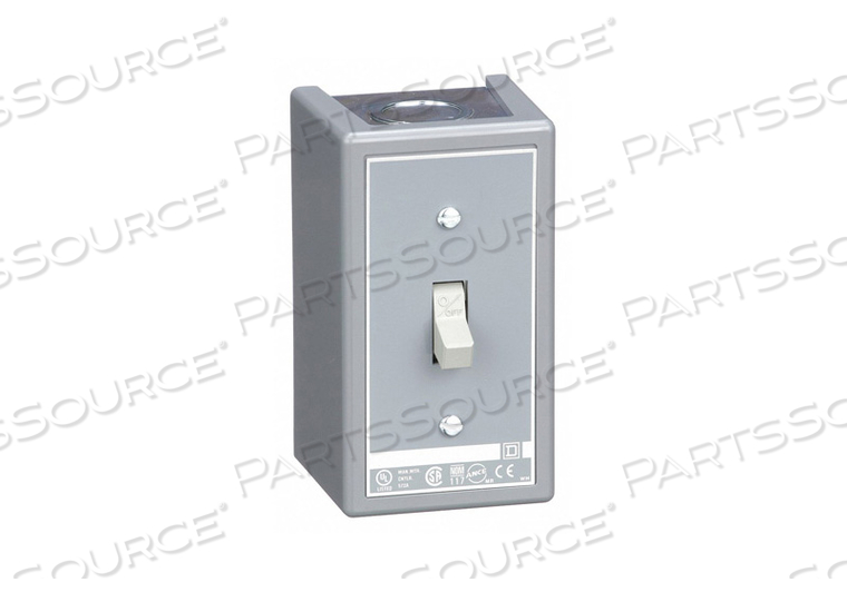 MANUAL MOTOR SWITCH NEMA 16A 600VAC 2P by Square D