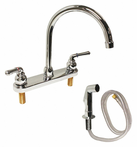 GOOSENECK CHROME DOMINION FAUCETS by Dominion Commercial Faucets