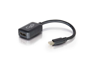 8IN C2G MINI DISPLAYPORT M TO HDMI F BLK by Legrand AV (C2G)