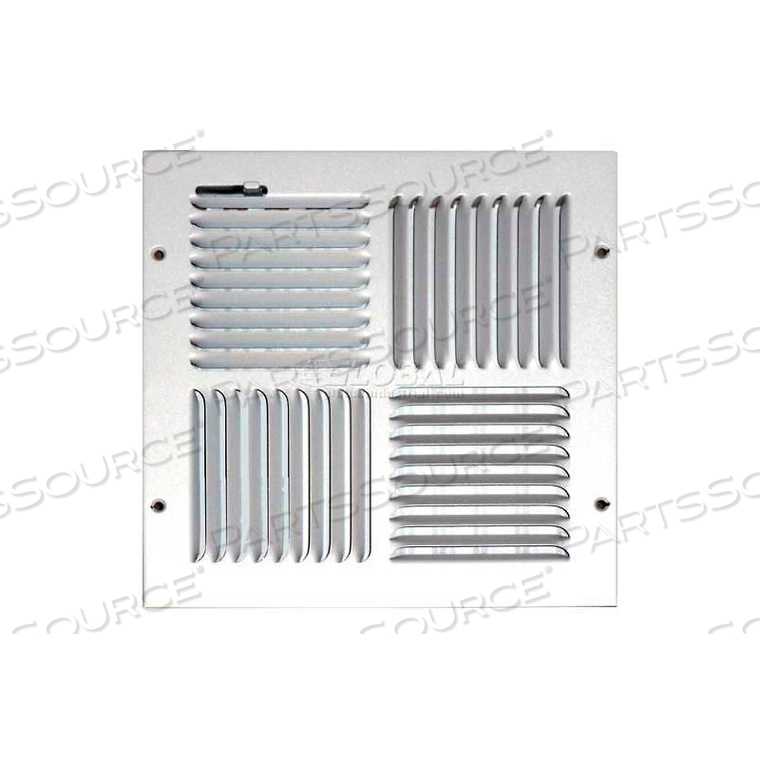 SPEEDI-GRILLE CEILING OR WALL REGISTER WITH 4 WAY DEFLECTION 10" X 10" by Applied Applications Int'l, LLC SPEEDI-GRILLE CEILING OR WALL REGISTER WITH 4 WAY DEFLECTION 10" X 10" by Applied Applications Int'l, LLC