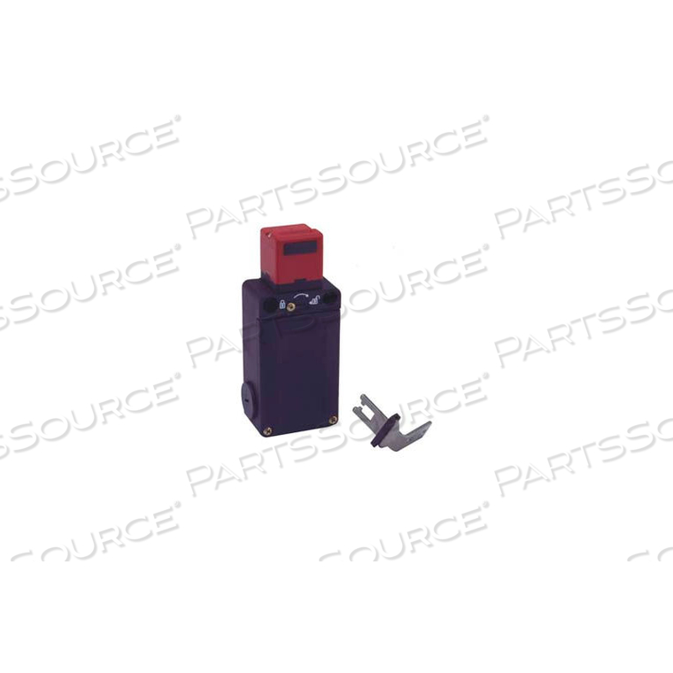 NON-METALLIC SAFETY SWITCH, KEYED, DE-ENERGIZED SOLENOID RELEASE, 1NO+1NC by Advance Controls, Inc.