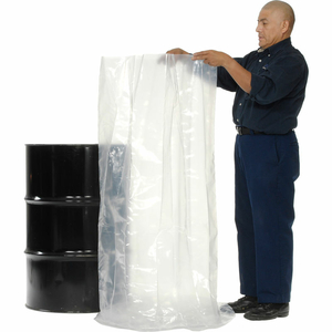 55 GALLON DRUM LINER 4 MIL 38 X 53 by Protective Lining Corporation 55 GALLON DRUM LINER 4 MIL 38 X 53 by Protective Lining Corporation