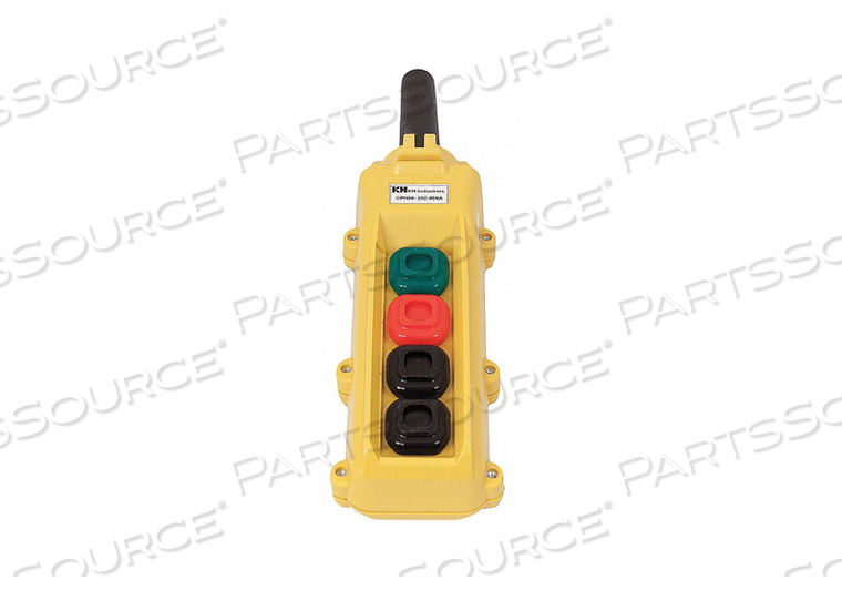 PENDANT STATION 4 PUSH BUTTON NO NC by KH Industries PENDANT STATION 4 PUSH BUTTON NO NC by KH Industries