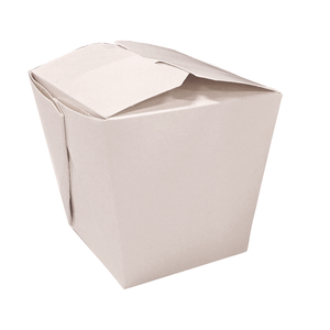 FOOD PAIL, 32 OZ, 4 X 3.69 X 4.55, WHITE, PAPER, 400/CARTON by Kari-Out