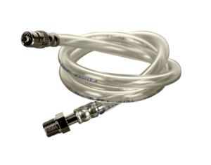 JET VENTILATOR REPLACEMENT HOSE 2 FT, OUTLET, 1/8 IN NPT MALE X LUERM LOCK by Anesthesia Associates