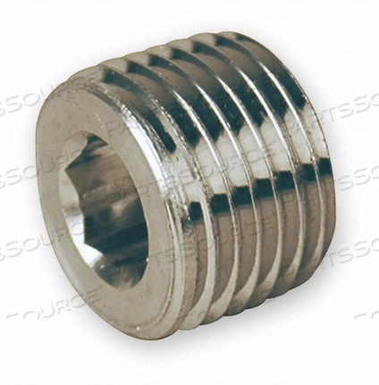 HOLLOW HEX PLUG PIPE SIZE 3/8 IN by Parker Hannifin Corporation HOLLOW HEX PLUG PIPE SIZE 3/8 IN by Parker Hannifin Corporation
