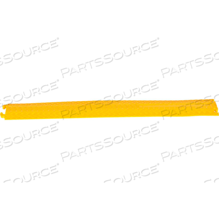 MOLDED RUBBER HOSE & CABLE RAMP AND PROTECTOR, YELLOW by Vestil Manufacturing Corp.