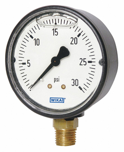 PRESSURE GAUGE 2 DIAL SIZE by WIKA USA