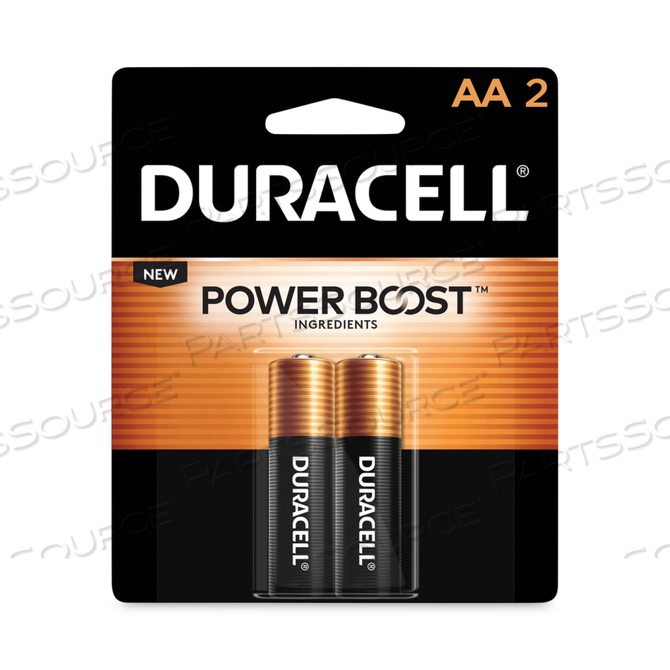 MN1500B2Z DURACELL, MN1500 ALKALINE BATTERY, AA, COPPERTOP, 2PK by Duracell MN1500B2Z DURACELL, MN1500 ALKALINE BATTERY, AA, COPPERTOP, 2PK by Duracell