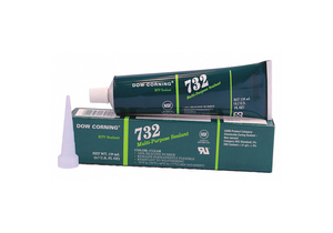 SEALANT SILICONE BASE CLEAR TUBE by Dow Corning