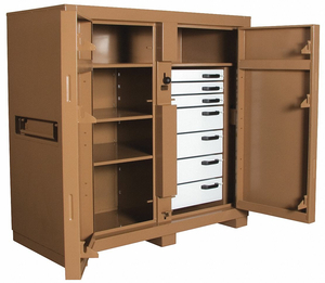 JOBSIT STORG CABINET 60 IN.WX30 IN.D TAN by Knaack