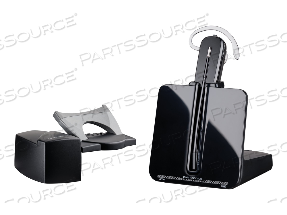 PLANTRONICS CS 540 NOISE-CANCELING - HEADSET - CONVERTIBLE - DECT 6.0 - WIRELESS - WITH PLANTRONICS HL10 HANDSET LIFTER 