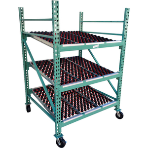 MOBILE WHEEL BED WORKSTATION 96"W X 48"D X 72"H by Keneco Inc