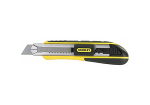 SNAP-OFF UTILITY KNIFE 7 IN BLACK/YELLOW by Stanley