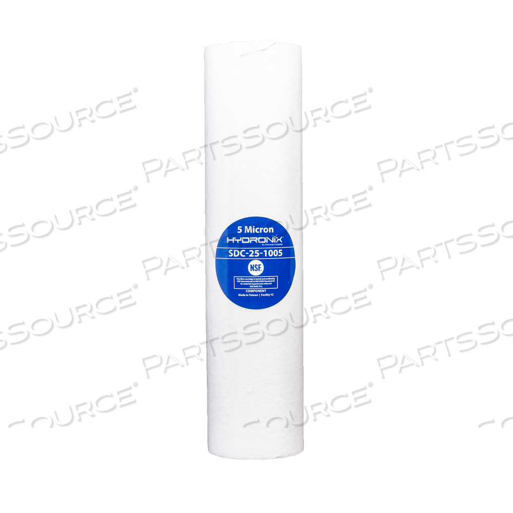 2.5 X 10-INCH 5-MICRON SEDIMENT FILTER 