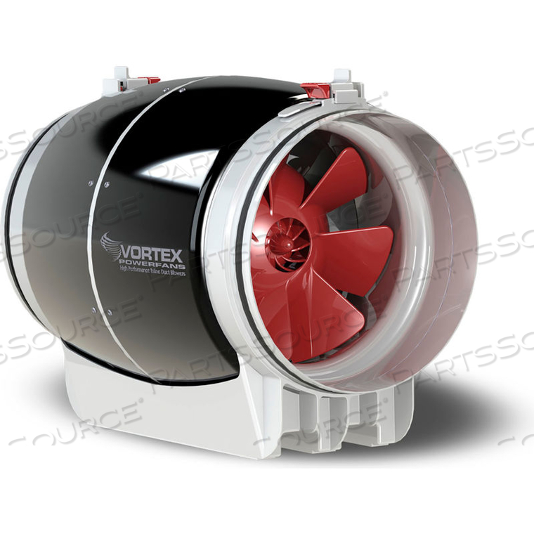 VORTEX S-LINE ULTRA QUIET IN-LINE DUCT BLOWER FAN 