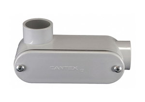 CONDUIT OUTLET BODY PVC LL by Cantex