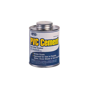 LOW V.O.C.PVC CEMENT, FOR PIPE & FITTINGS, 1 QT. by Comstar International Inc