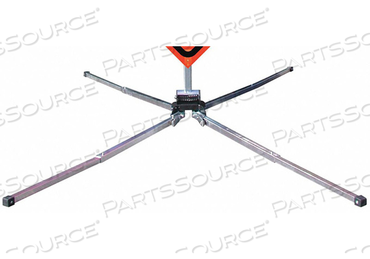 SIGN STAND PORTABLE ALUMINUM 57 IN. by Dicke