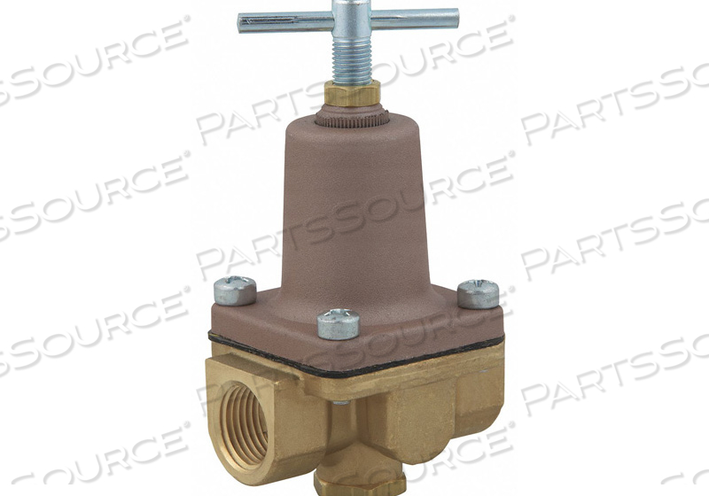 PRESSURE REGULATOR 1/2 IN 3 TO 50 PSI by Watts Regulator Co.