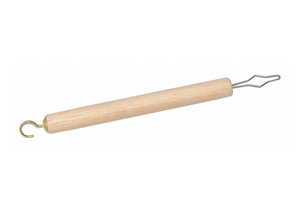 BUTTON AID TAN WOOD LATEX FREE by HealthSmart (Briggs Healthcare/MABIS)