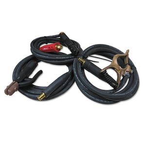 WELDING CABLE ASSEMBLY, 1/0 AWG, 50 FT, BEST WELDS, WITH LC40 MALE/FEMALE, BALL POINT CONNECTION by Best Welds