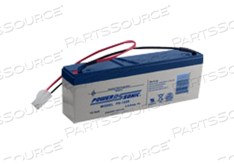 BATTERY, 12V, 2.9 AH, 2 PIN LEAD LENGTH BATTERY, 12V, 2.9 AH, 2 PIN LEAD LENGTH