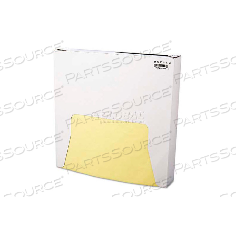 GREASE-RESISTANT WRAP/LINER, 12 X 12, YELLOW by Bagcraft