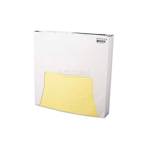 GREASE-RESISTANT WRAP/LINER, 12 X 12, YELLOW by Bagcraft