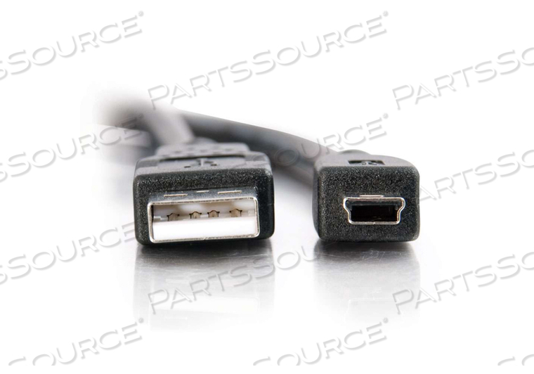 3.3FT USB 2.0 A MALE - MINI-B MALE CABLE - BLACK by Legrand AV (C2G)