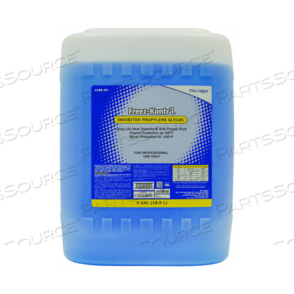 FREEZE-KONTR'L GLYCOL 5GALLON by Nu-Calgon