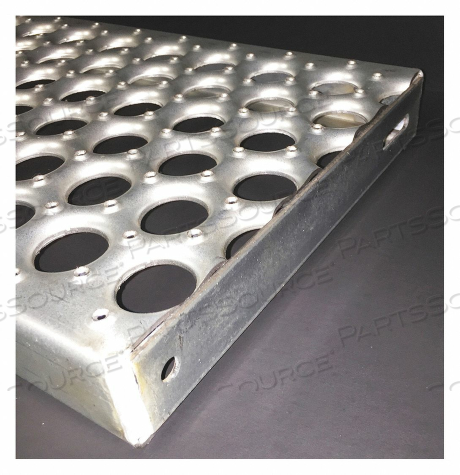 LADDER STEP TREAD, STAIR TREAD, OPEN GRIP, STEEL by Direct Metals LADDER STEP TREAD, STAIR TREAD, OPEN GRIP, STEEL by Direct Metals