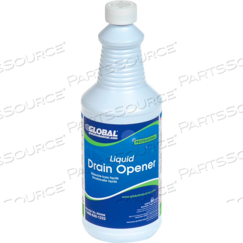 DRAIN OPENER, QUART BOTTLE, 12 BOTTLES by Approved Vendor DRAIN OPENER, QUART BOTTLE, 12 BOTTLES by Approved Vendor