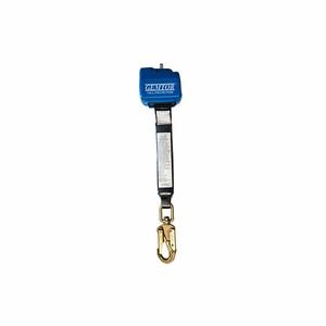 SELF RETRACTING LANYARD - SNAP HOOK - POLYESTER WEBBING - 8' by Gemtor